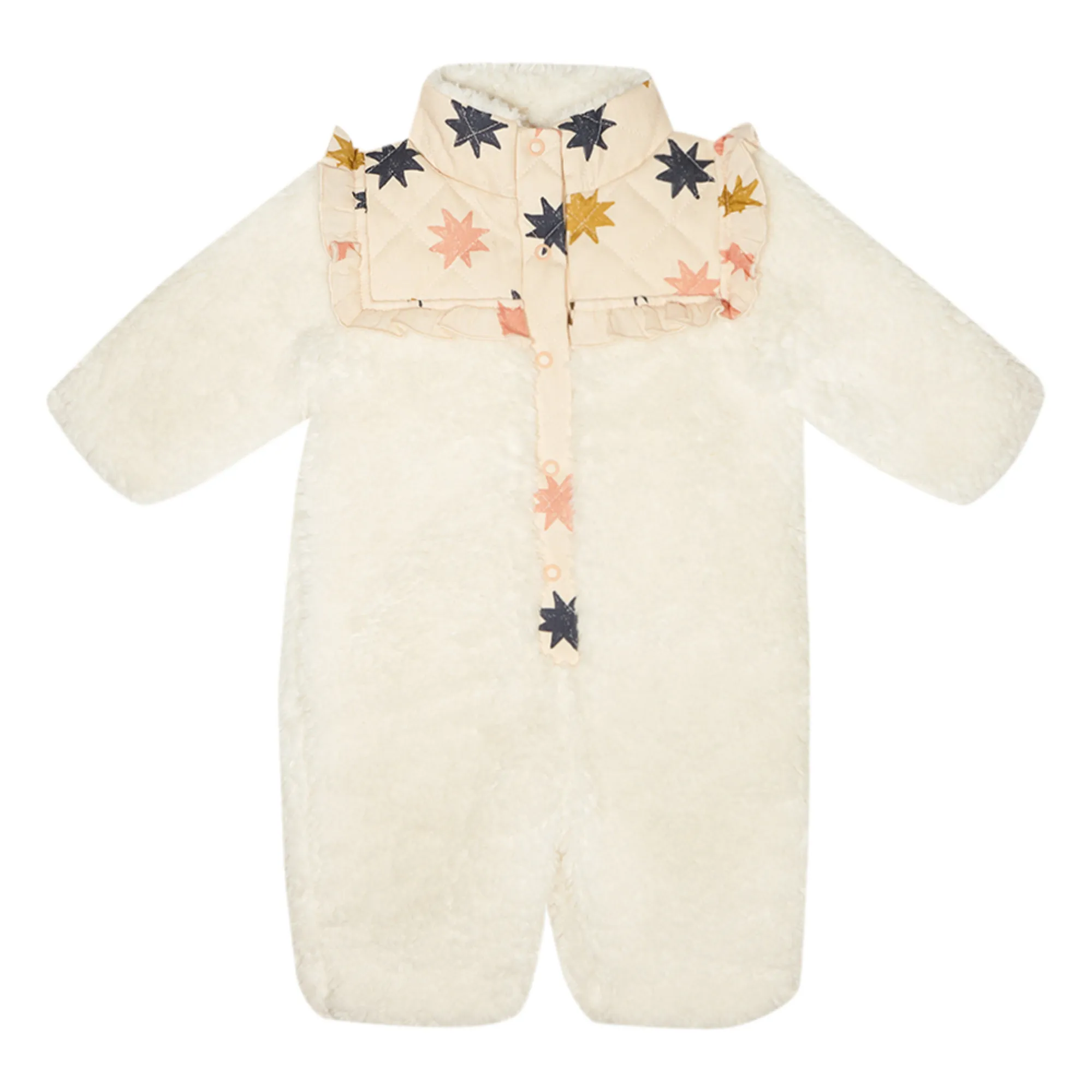 The New Society Ecru Anais Baby Snowsuit