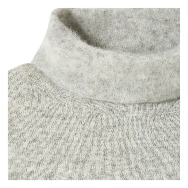 Razpark - Maglione a collo alto in lana | Grigio chiaro