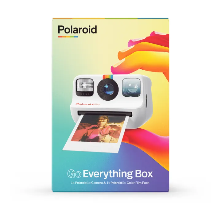 Coffret Appareil Photo Instantané Polaroid Originals Go | Blanc- Image produit n°0