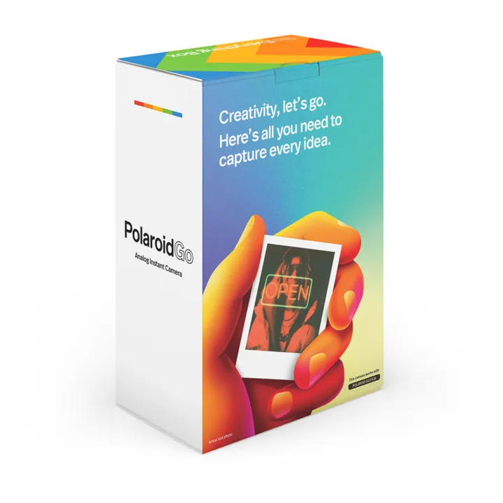 Cofre de cámara de fotos instantánea Polaroid Originals Go | Blanco- Imagen del producto n°7