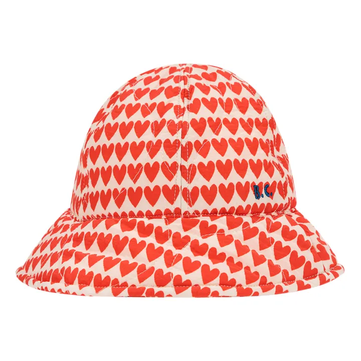 Cappello cuori | Rosso- Immagine del prodotto n°0