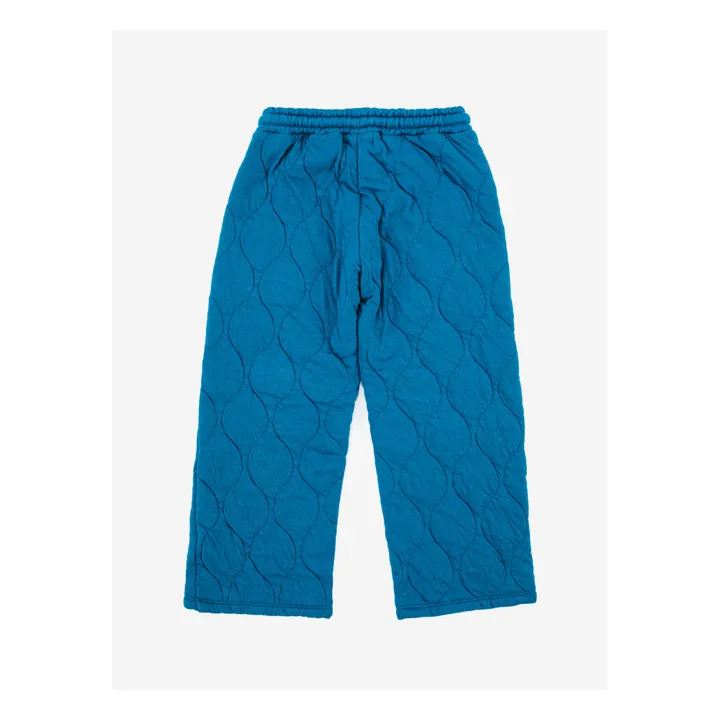 Pantalón acolchado Algodón orgánico | Azul- Imagen del producto n°7
