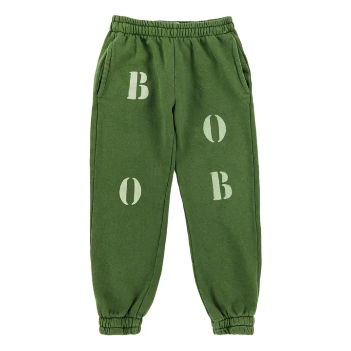 Jogger Coton Bio Bobo | Vert- Image produit n°0