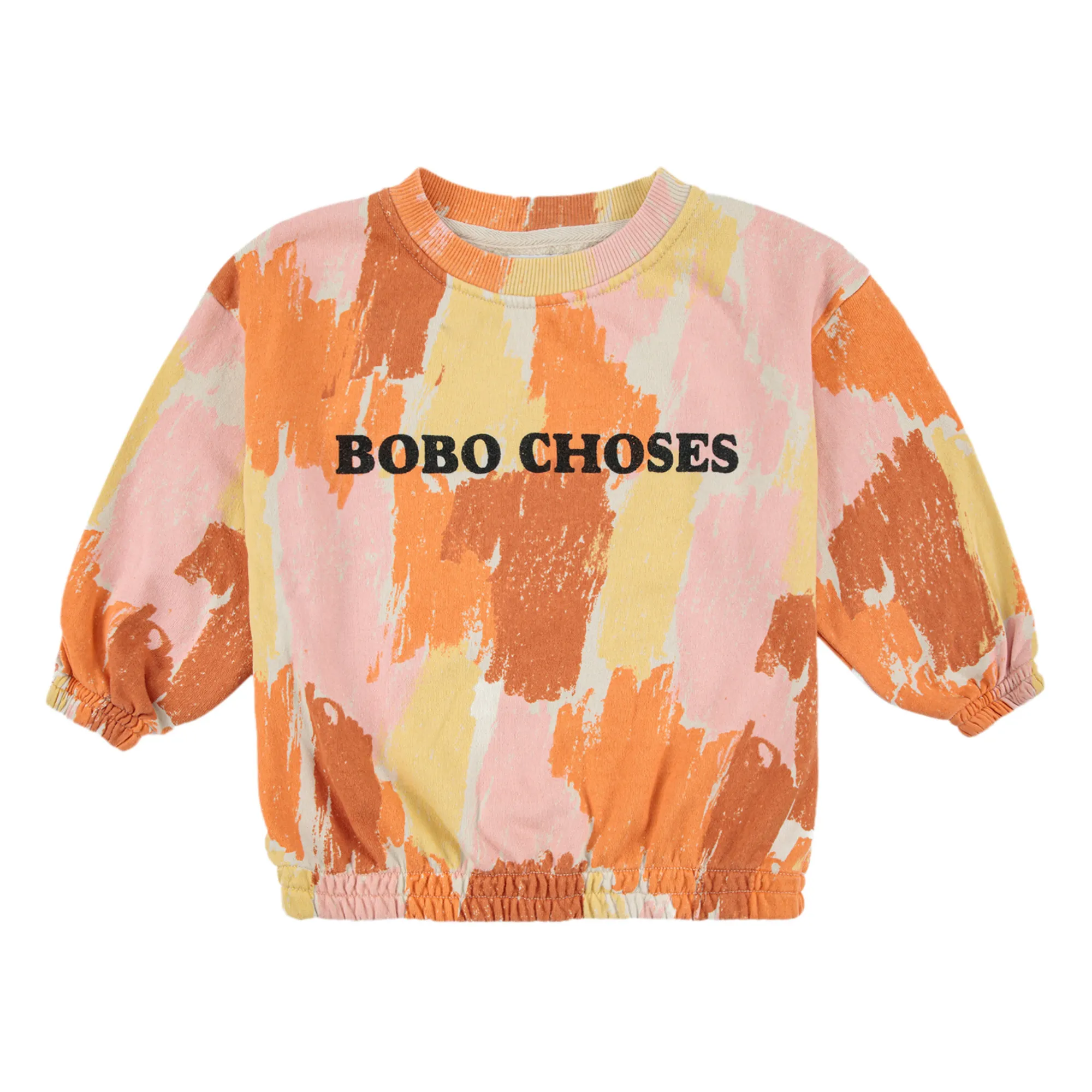 Bobo Choses Pink Organic Cotton Tie-Dye Sweatshirt
