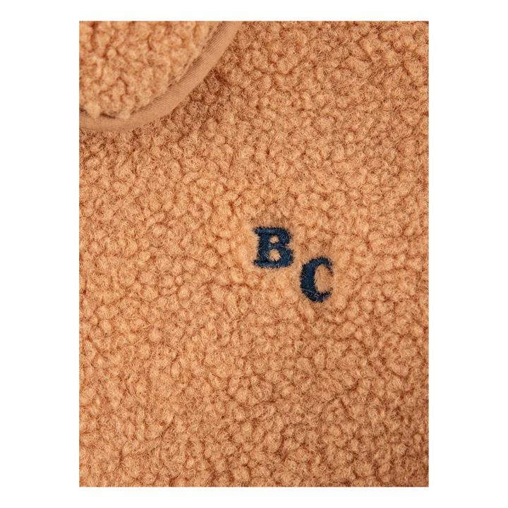 Pullover Felloptik aus recyceltem Material | Kamelbraun- Produktbild Nr. 3