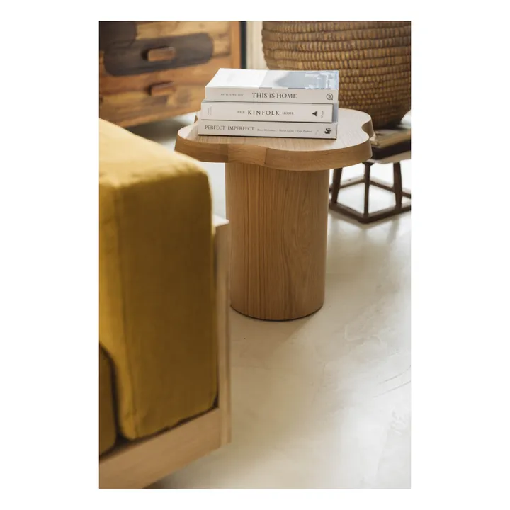 Mesa auxiliar de roble natural  | Roble- Imagen del producto n°5