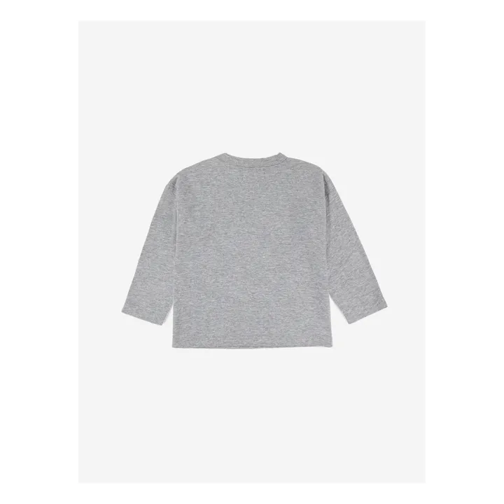 T-Shirt Vögel | Grau Meliert- Produktbild Nr. 3