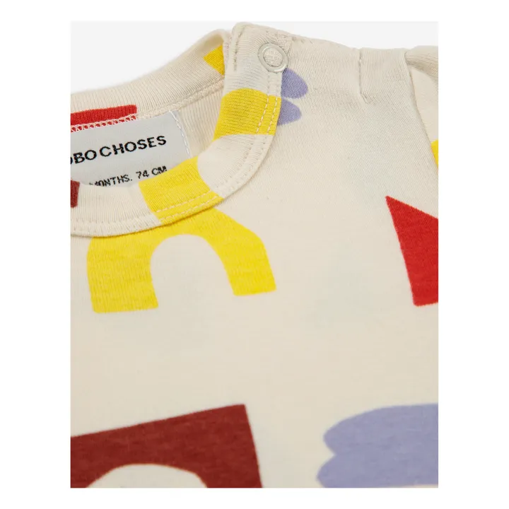 T-Shirt Coton Bio | Ecru- Image produit n°4