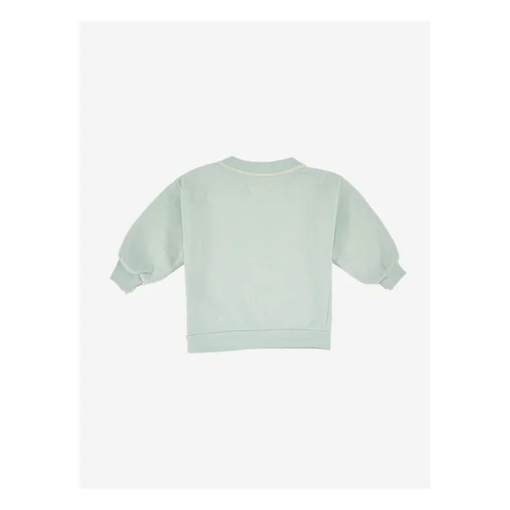 Organic Cotton Ms Casiopea Sweatshirt | Light blue- Product image n°4