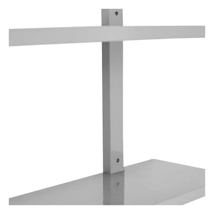 Estantería de 2 niveles Sheo | Gris- Imagen del producto n°2
