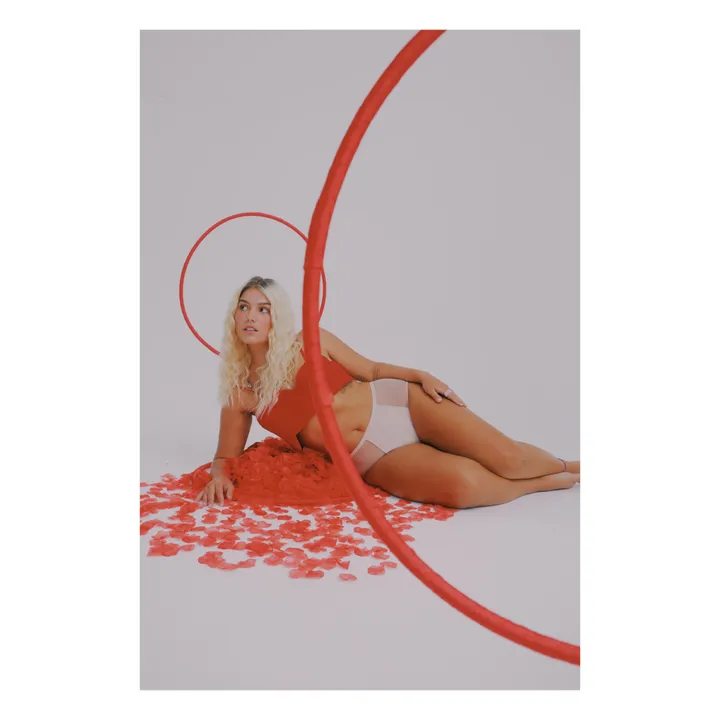 Menstruations-Slip mit hoher Taille - Reichlicher Fluss | Rosa- Produktbild Nr. 1