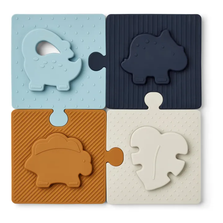 Bodil Silicone Puzzle | Blue- Product image n°0