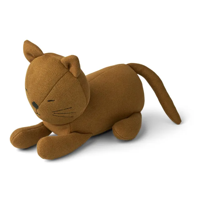 Grayson Soft Toy Cat | Caramel