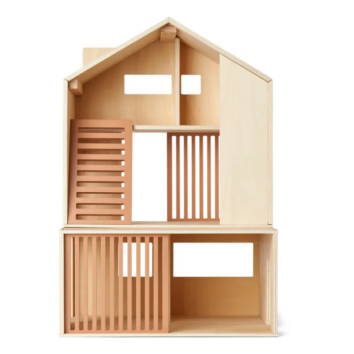 Casa delle bambole, modello: Mirabelle, in legno | Rosa- Immagine del prodotto n°0