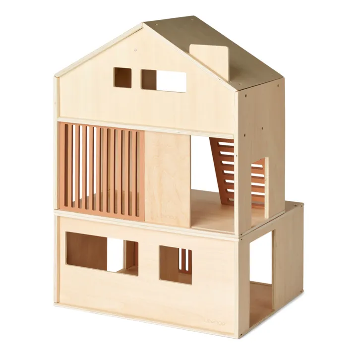 Casa delle bambole, modello: Mirabelle, in legno | Rosa- Immagine del prodotto n°4