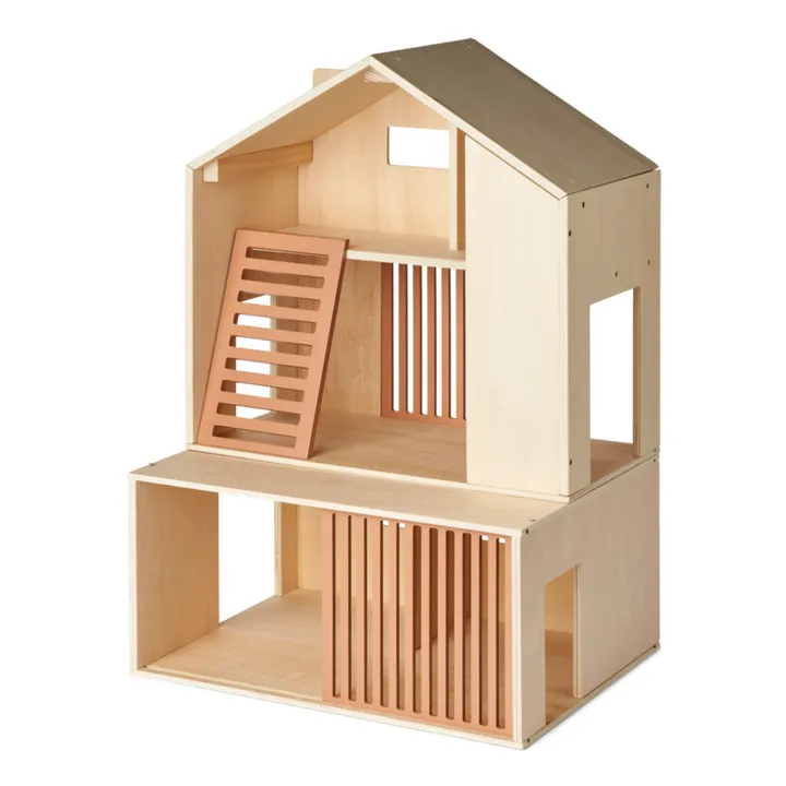 Casa delle bambole, modello: Mirabelle, in legno | Rosa- Immagine del prodotto n°3