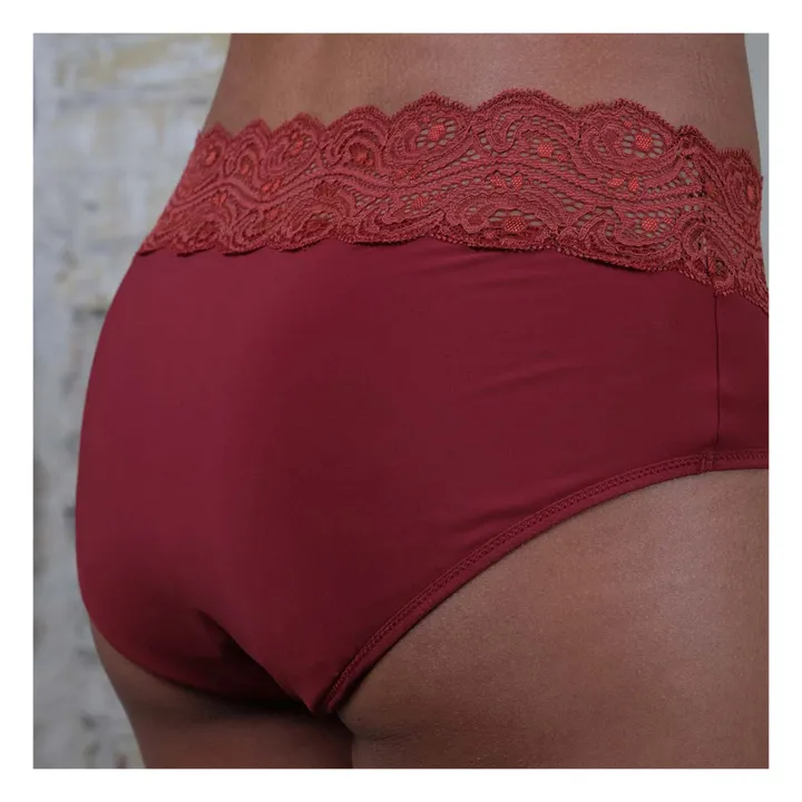 Shorty Menstrual Anthéia - Flujo Abundante | Burdeos- Imagen del producto n°3