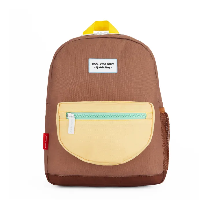 Mini Recycled Polyester Backpack | Chocolate- Product image n°0