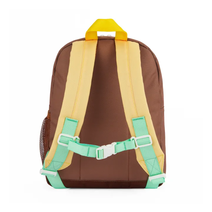 Mini Recycled Polyester Backpack | Chocolate- Product image n°9