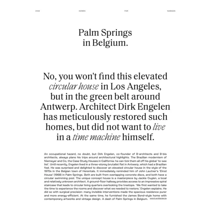 Homes For Nomads - EN- Product image n°1