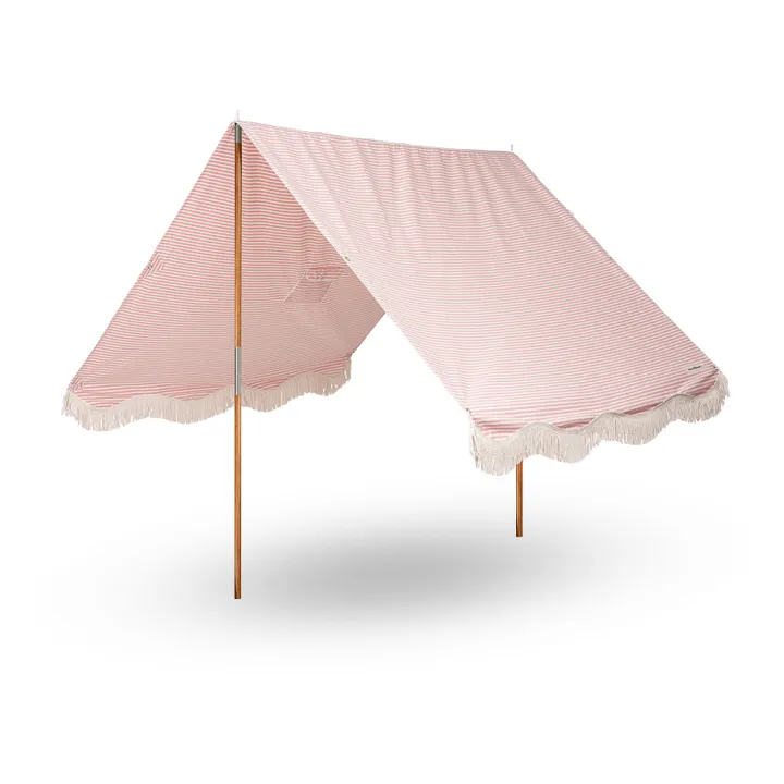 Tente de plage frangé Premium | Rose- Image produit n°0