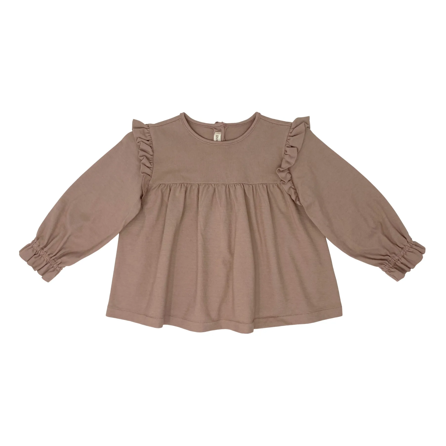 Zhoe & Tobiah Pink Frill T-Shirt