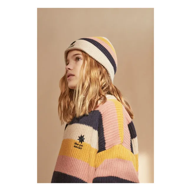 Pull à Rayures Antoinette | Beige