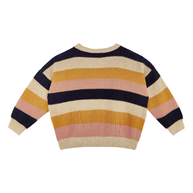 Pull à Rayures Antoinette | Beige