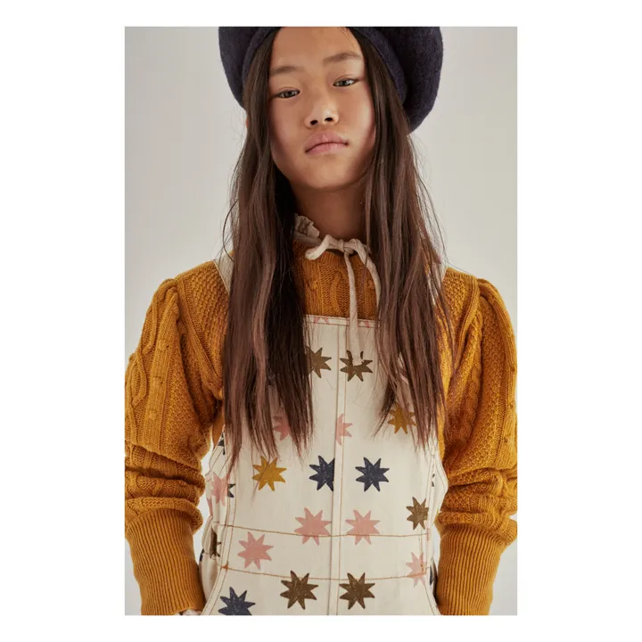 Pull Lourdes | Jaune moutarde- Image produit n°3