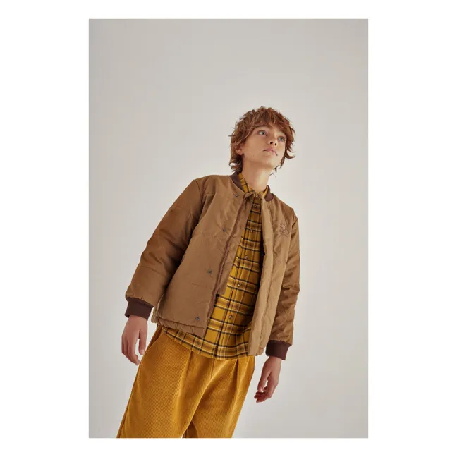 Manteau Coton Bio Matheo | Marron
