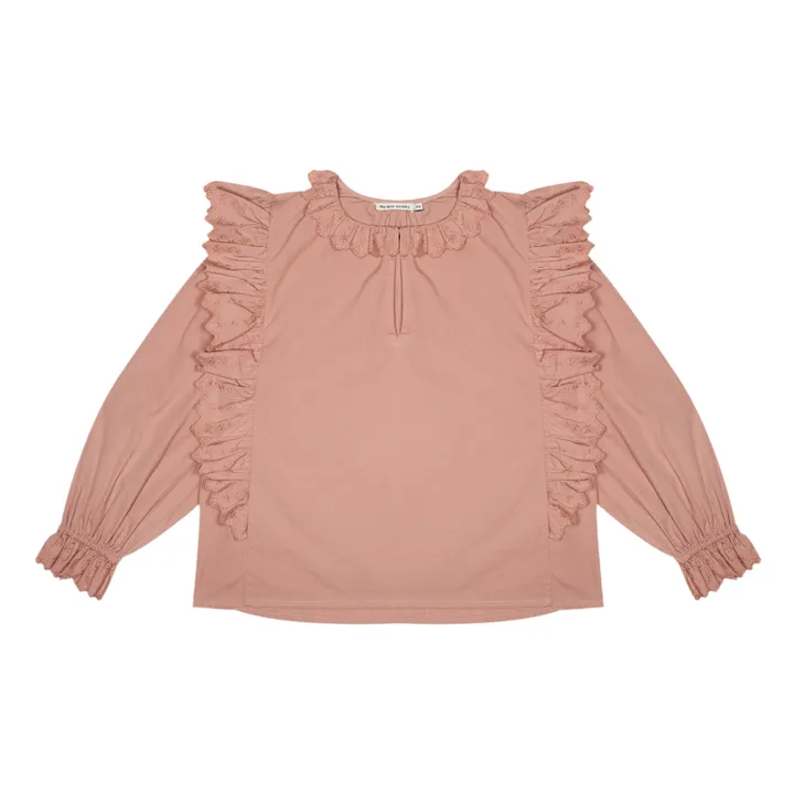 Blouse Coton Bio Manon | Rose- Image produit n°0