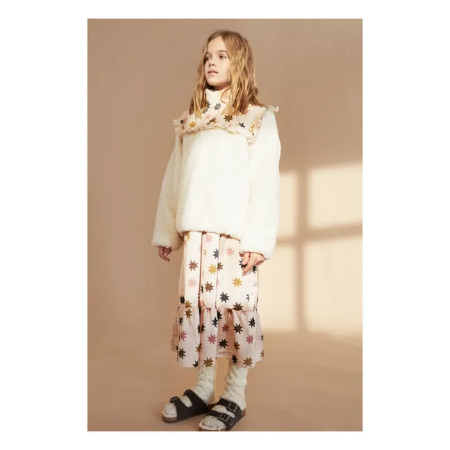 Sweat Polaire Etoiles Anaïs | Ecru