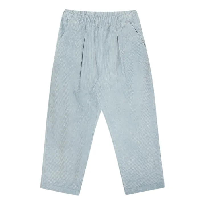 Jerome Organic Cotton Trousers | Light blue- Product image n°0