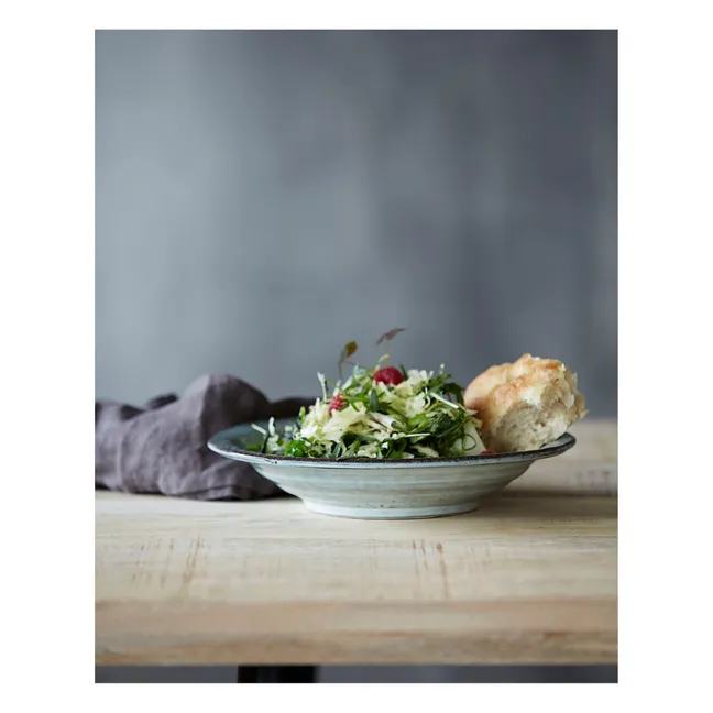 Plato hondo Rustic | Azul Gris