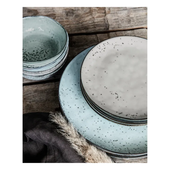 Assiette Rustic | Bleu gris- Image produit n°1