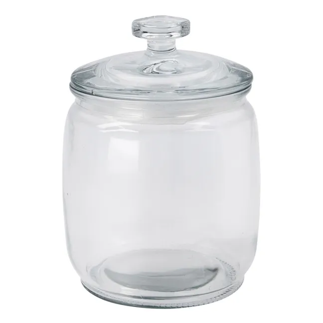 Caja de almacenamiento de vidrio
