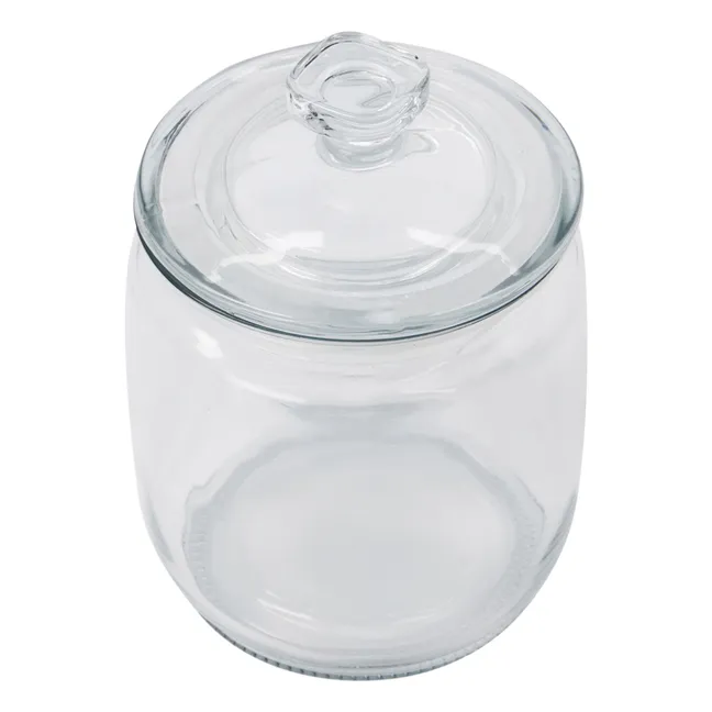 Caja de almacenamiento de vidrio