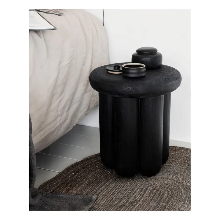 Taburete de madera Phant  | Negro- Imagen del producto n°3