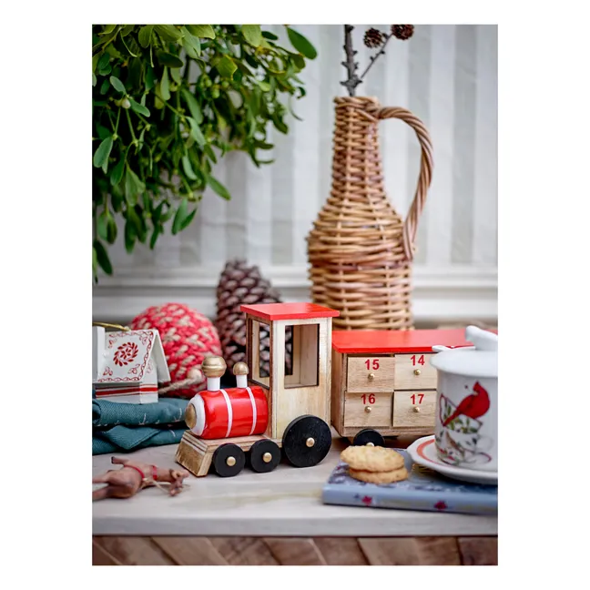 AdventskalenderGrunk aus Holz