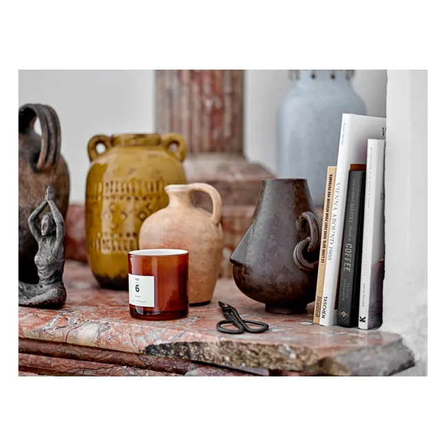Tarun Decorative Ceramic Jar | Brown