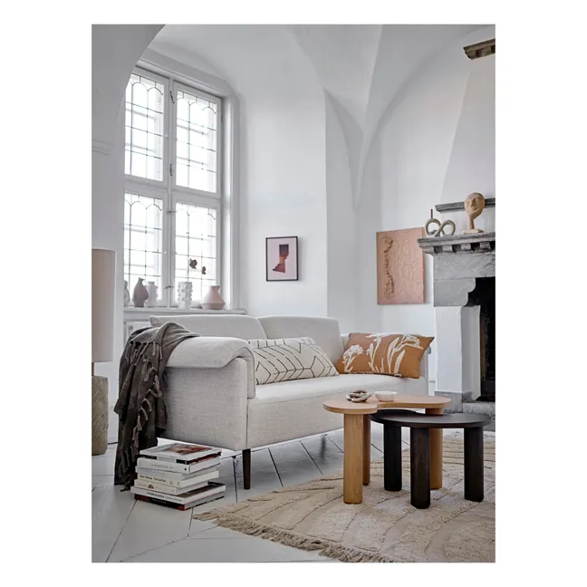 Mesa baja Luppa | Bois foncé