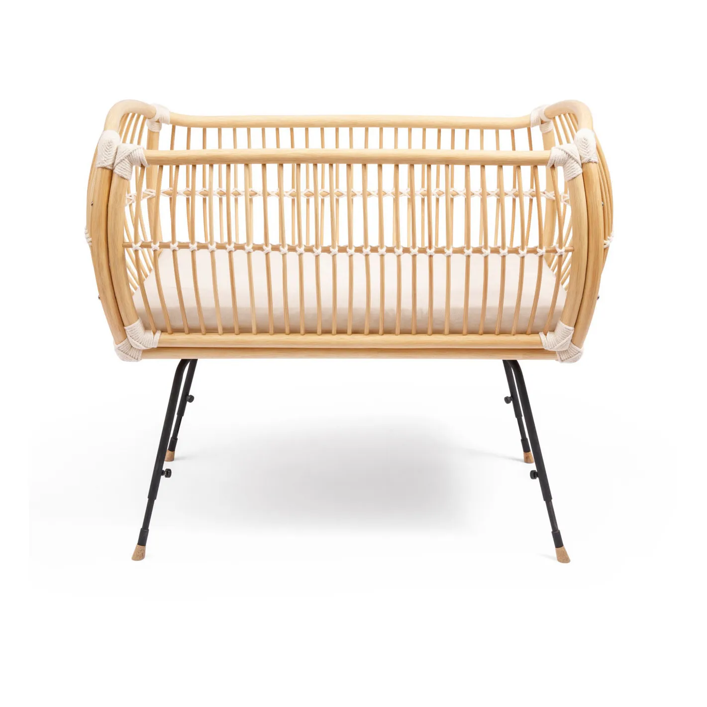 Berceau cododo Martha en rotin - Liens coton- Image produit n°3