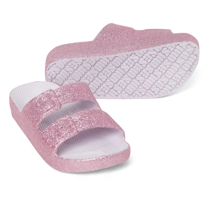 Sparkle Basic Sandals | Pink- Product image n°1