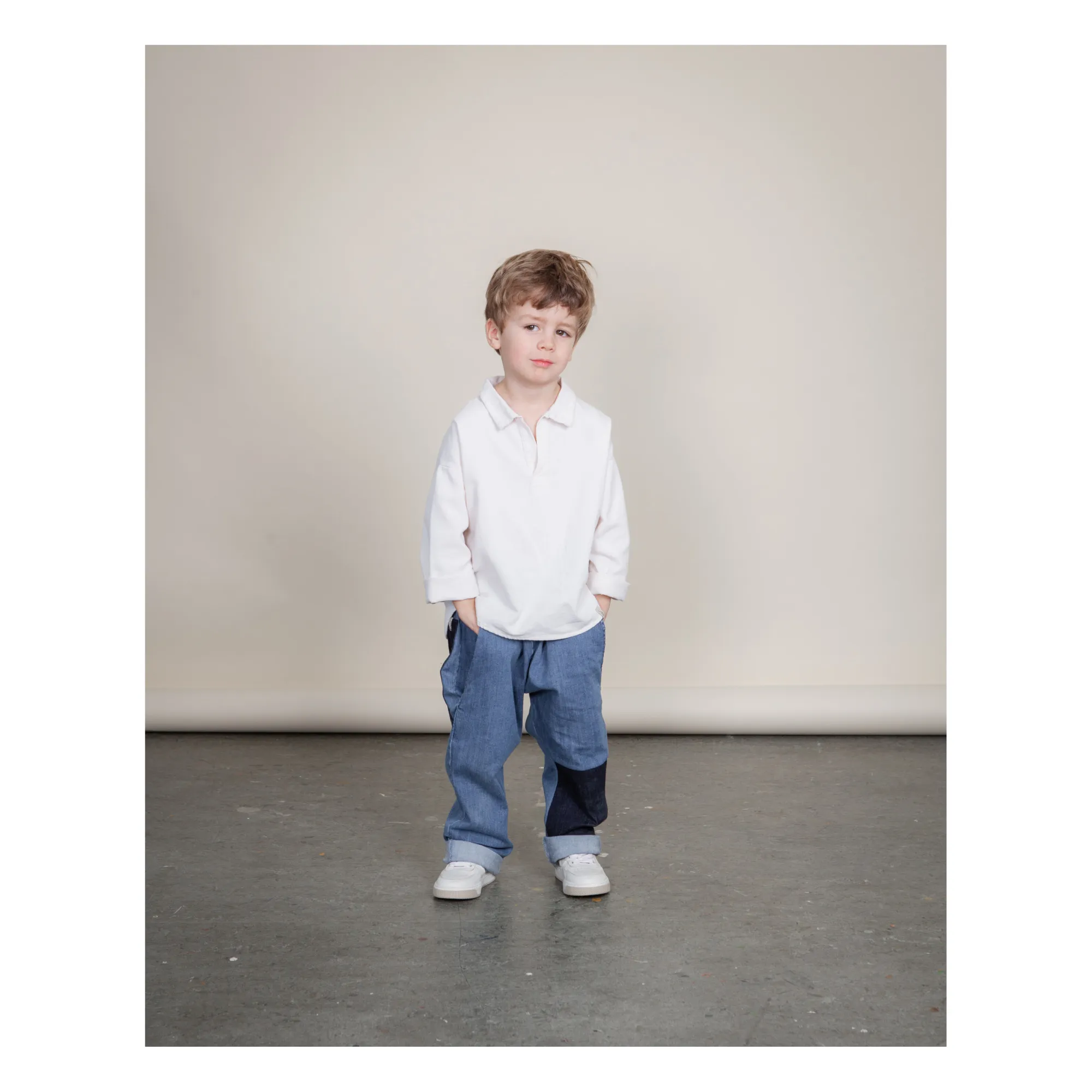 Frits Organic Cotton Jeans | Denim blue- Product image n°1