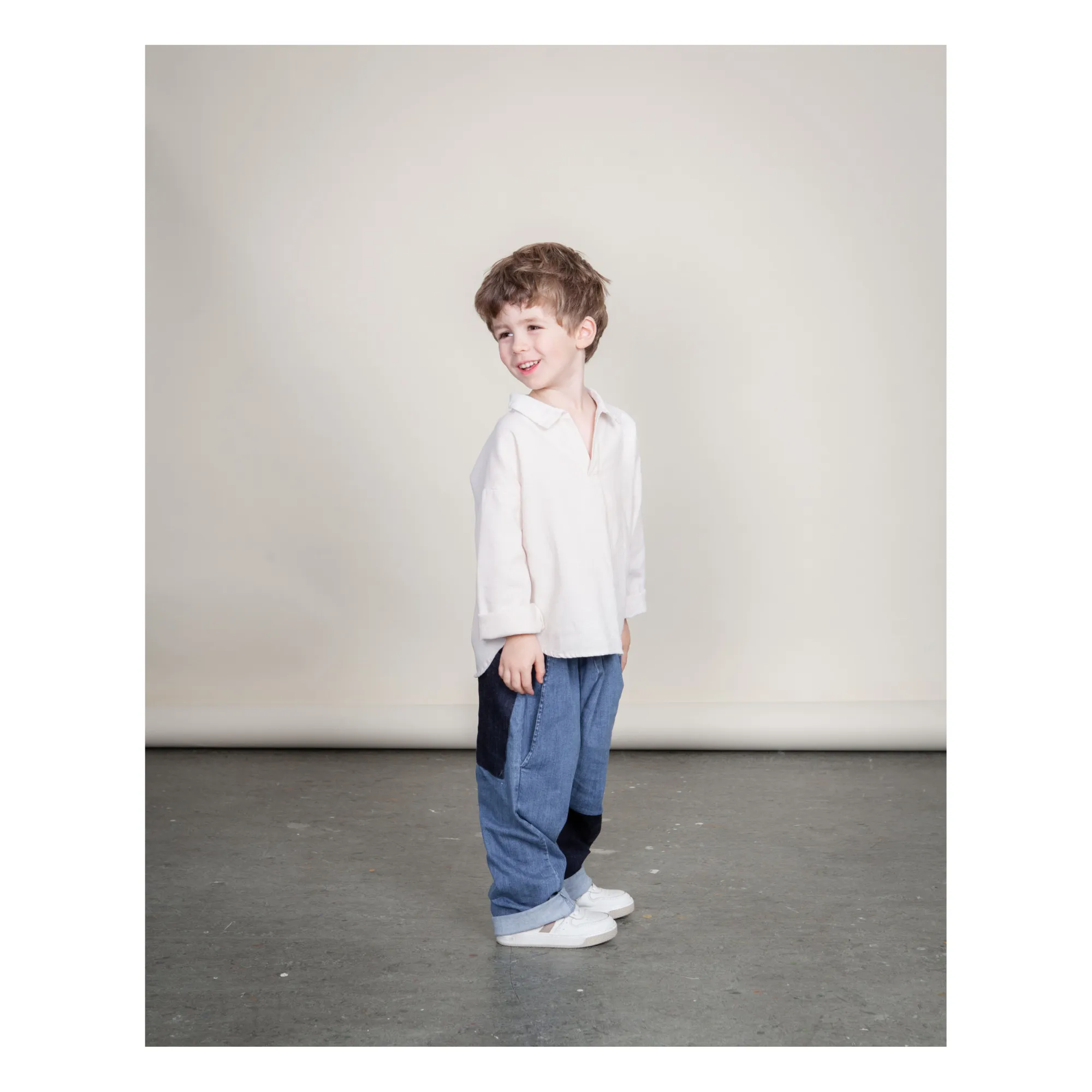 Frits Organic Cotton Jeans | Denim blue- Product image n°2