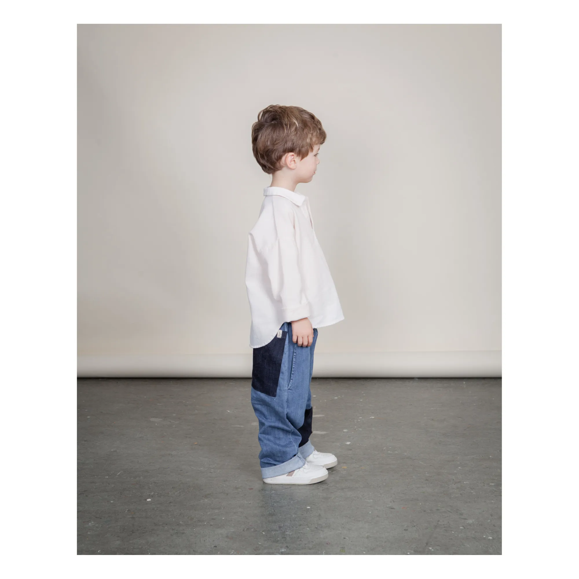 Frits Organic Cotton Jeans | Denim blue- Product image n°3