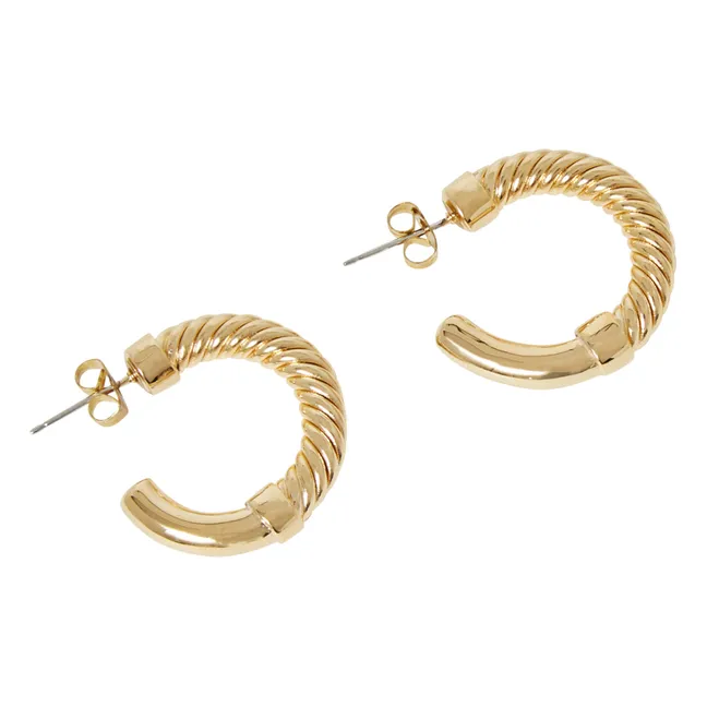 Boucles d'Oreilles Uzi Mini | Doré