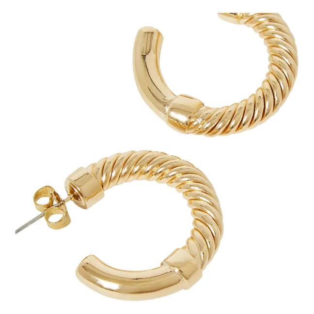 Boucles d'Oreilles Uzi Mini | Doré
