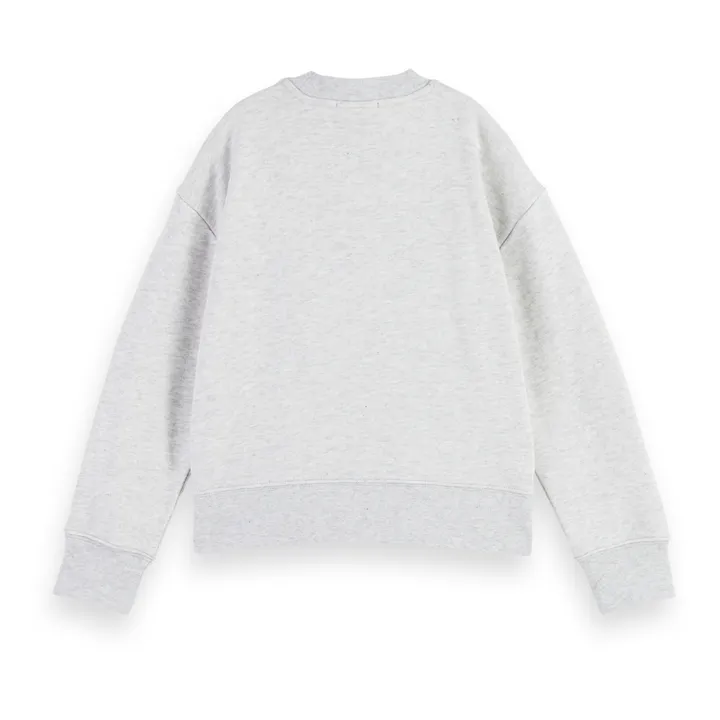 Sweatshirt Varsity | Grau Meliert- Produktbild Nr. 2