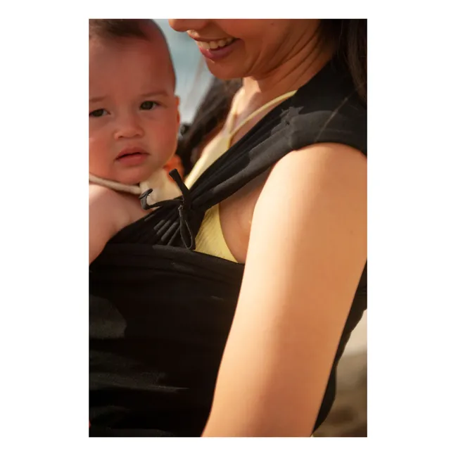 Babytragetuch Carry&Pack | Schwarz